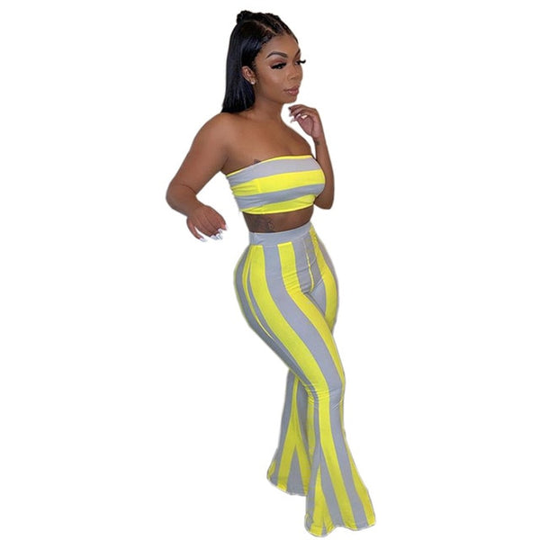 2 Piece Jumpsuit-Bodysuits-WoahhNelly-Gray-S-WoahhNelly