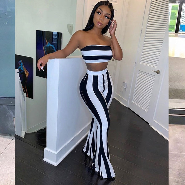 2 Piece Jumpsuit-Bodysuits-WoahhNelly-Pink-L-WoahhNelly