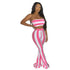2 Piece Jumpsuit-Bodysuits-WoahhNelly-Pink-L-WoahhNelly